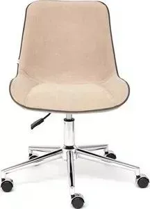 Кресло офисное TetChair Zero флок бежевый 7