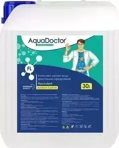 ФЛОКУЛЯНТ AquaDoctor AQ15987 30л канистра жидкий коагулирующий препарат