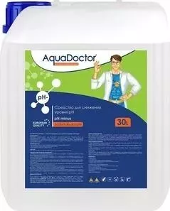 PH Минус AquaDoctor AQ15959 30л канистра жидкость для понижения уровня рН воды