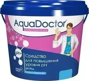 PH Плюс AquaDoctor AQ2497 5кг ведро гранулы для повышения уровня рН воды (pH+)