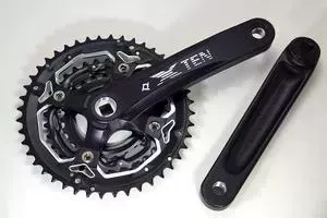 Шатуны PROWHEEL TEN-851 44/32/22 AL-6061-T6 под квадрат