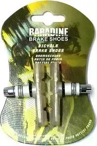 Колодки BARADINE 948V, МТВ/BMX, 60 мм, прозрачные