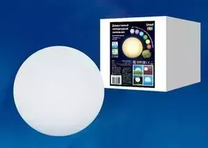 Уличный светодиодный светильник UNIEL ULG-R001 030/RGB IP65 Ball