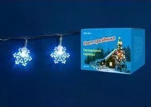 Гирлянда UNIEL ULD-S0280-020/DTA WHITE IP20 SNOWFLAKES