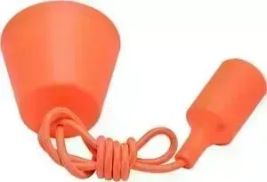 Шнур с патроном IMAGE PNL.E27/1 ORANGE E27, ОРАНЖЕВЫЙ,1 m, потолочное крепление