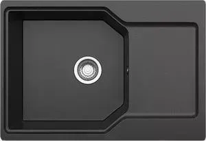 Мойка кухонная KAISER KMM-5178/5078 BlackSilver черная (KMM-5178/5078 BlS)
