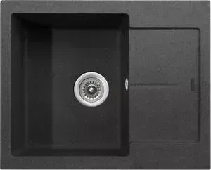 Мойка кухонная KAISER KGMK-6250 Black Pearl черный мрамор (KGMK-6250-BP)