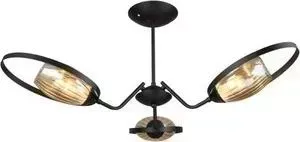 Люстра Imex потолочная MD.3616-3-P BK 3*60Вт E27