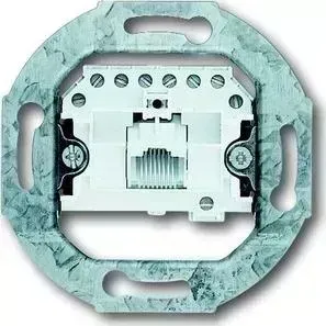 Розетка ABB компьютерная RJ45 BJE 8 полюсов 3 кат (2CKA000230A0378)