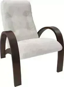 Кресло Мебель Импэкс Модель S7 орех/шпон ткань Verona light grey
