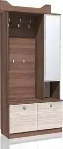 Прихожая Сильва НМ 013.34 рива ясень темный/светлый
