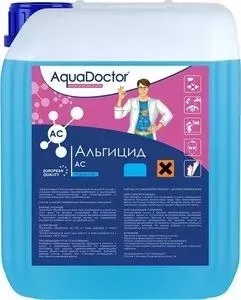 АЛЬГИЦИД AquaDoctor AQ1554 НЕПЕНЯЩИЙСЯ 5л канистра жидкость для борьбы с водорослями