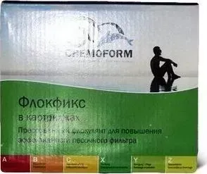 Флокфикс Chemoform 0908001 в картриджах (8 х 125 г) 1 кг