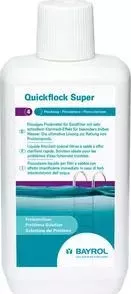 КУИКФЛОК Bayrol 4595161 (Quickflock super) 1 л бутылка жидкость для удаления мелких частиц грязи из воды