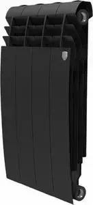 Радиатор ROYAL Thermo BiLiner 500 биметаллический, 4 секции noir sable (RTBNS50004)