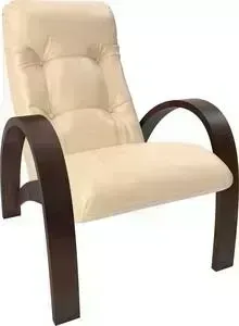 Кресло Мебель Импэкс Модель S7 орех/шпон к/з polaris beige