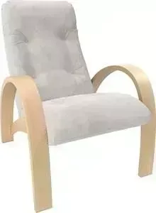Кресло Мебель Импэкс Модель S7 натуральное дерево/шпон ткань Verona light grey