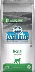 Сухой корм Farmina Vet Life Renal Feline диета при почечной недостаточности для кошек 10кг