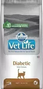 Сухой корм Farmina Vet Life Diabetic Feline диета при сахарном диабете для кошек 10кг