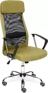 Кресло офисное TetChair Profit ткань зеленый/черный