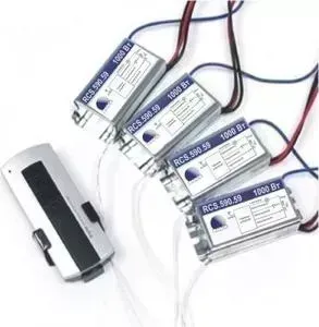 Выключатель IMAGE с ДУ + 4 приёмника, "RF- Мини" 4х1000Вт