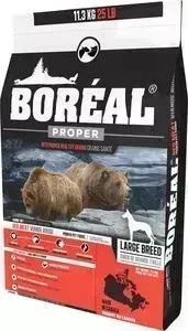 Сухой корм Boreal Proper для собак крупных пород с красным мясом 11,33кг