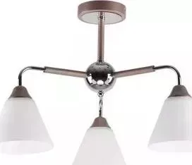 Люстра Imex потолочная MD.51510-3-S CP+CH 3*60Вт E27