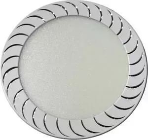 Светильник ONLYLIGHT PA-05/15W 4200K WH "ПАНЕЛЬ АЛЮМИНИЙ" d190mm цвет БЕЛЫЙ, светодиодный встраиваемый