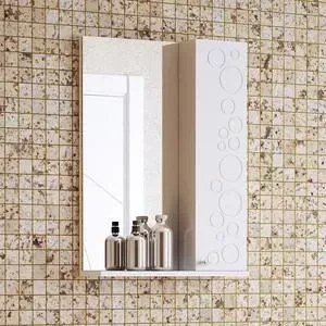 Зеркальный шкаф Corozo Орфей 50 белый (SD-00000299)