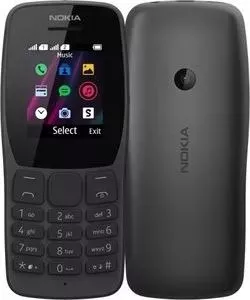 Мобильный телефон NOKIA 110 2019 (TA-1192) black