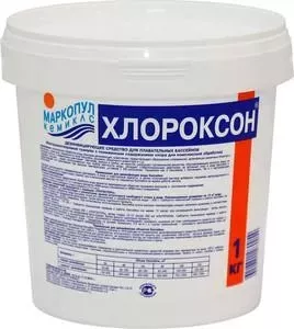 Средство    Дезинфицирующее средство для воды Маркопул Кемиклс Хлороксон М28 4-в-1, 1 кг: характеристики
