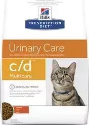 Сухой корм Hill&amp;#039;s Hill&s Prescription Diet c/d Urinary Care Milticare with Chicken с курицей диета при профилактике МКБ для кошек 400г (5482)