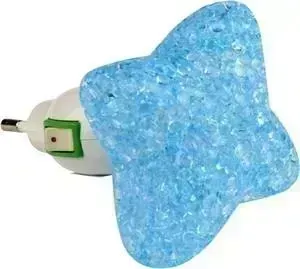 Настенный светодиодный светильник UNIEL DTL-309 Звездочка Blue/1LED/0,1W