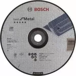 Диск отрезной BOSCH 230х22.2х7.0мм Best for Metal (2.608.603.535)