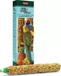 Лакомство Padovan STIX Tropical палочки фруктовые для попугаев и экзотических птиц 80г