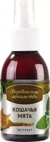 Лакомства Деревенские Лакомства Игрушка Деревенские Кошачья мята для кошек 100мл (79711465)