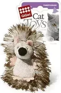 Игрушка GiGwi Cat Toys Universal ёжик с погремушкой для кошек (75029)