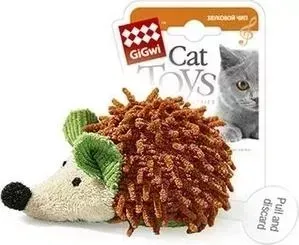 Игрушка GiGwi Cat Toys Sound Chip ёжик со звуковым чипом для кошек (75033)