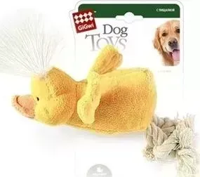 Игрушка GiGwi Dog Toys Squeaker утка с пищалкой для собак (75052)