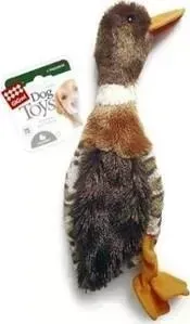 Игрушка GiGwi Dog Toys Squeaker утка с горловой пищалками для собак (75254)