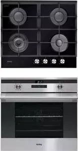 Встраиваемый комплект KORTING HGG 685 CTN + OKB 792 CFX