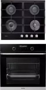 Встраиваемый комплект KORTING HGG 685 CTN + OKB 8101 N STEAM