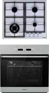 Встраиваемый комплект KORTING HG 665 CTW + OKB 480 CEX