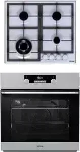 Встраиваемый комплект KORTING HG 665 CTW + OKB 781 CEX