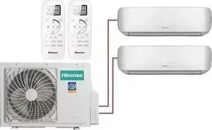 Сплит система HISENSE Мульти - 2 х AMS-09UR4SVETG67 / AMW2-14U4SRE
