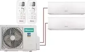 Сплит система HISENSE Мульти - 2 х AMS-09UR4SVEDB65 / AMW2-14U4SRE