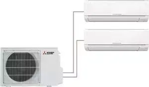 Сплит система MITSUBISHI ELECTRIC Мульти - MSZ-HJ25VA ERx2/ MXZ-2HJ40VA ER