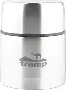 Термос TRAMP с широким горлом 1л. TRC-079 (серый)
