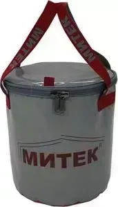 Ведро Митек складное с крышкой диаметр 30 см Н-20см.