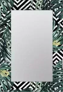 Зеркало Дом Корлеоне Настенное Пальмовые листья 55x55 см